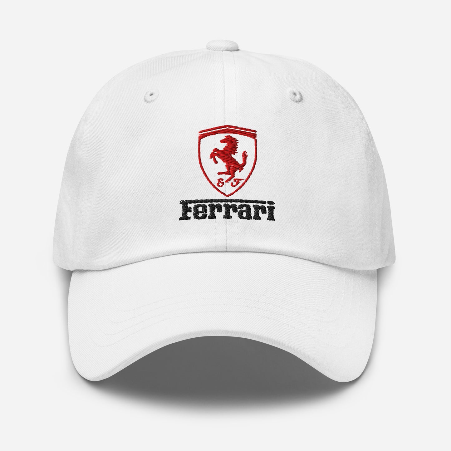 Ferrari White Hat F1 2025 Scuderia Red Black