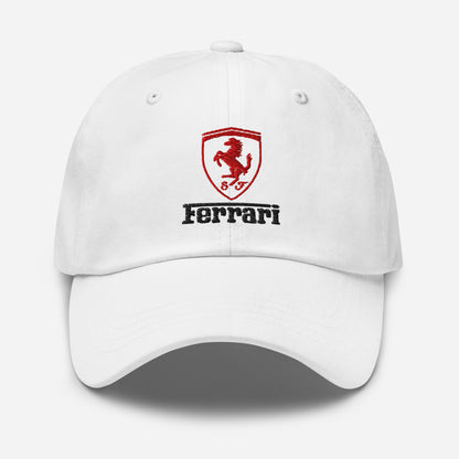 Ferrari White Hat F1 2025 Scuderia Red Black
