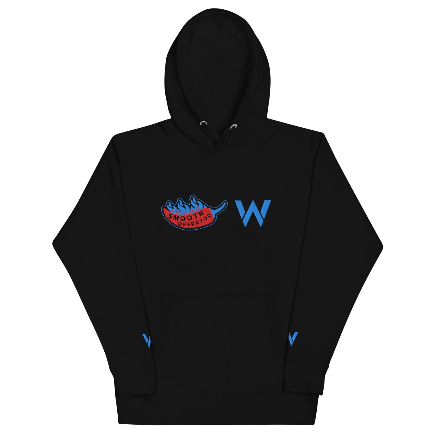 55 Carlos Sainz Hoodie Williams Racing F1 2025 Black White
