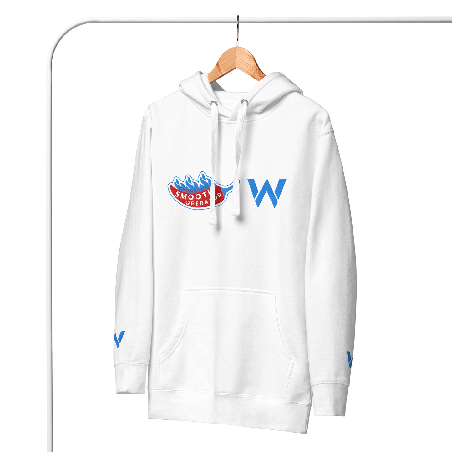 55 Carlos Sainz Hoodie Williams Racing F1 2025 Black White