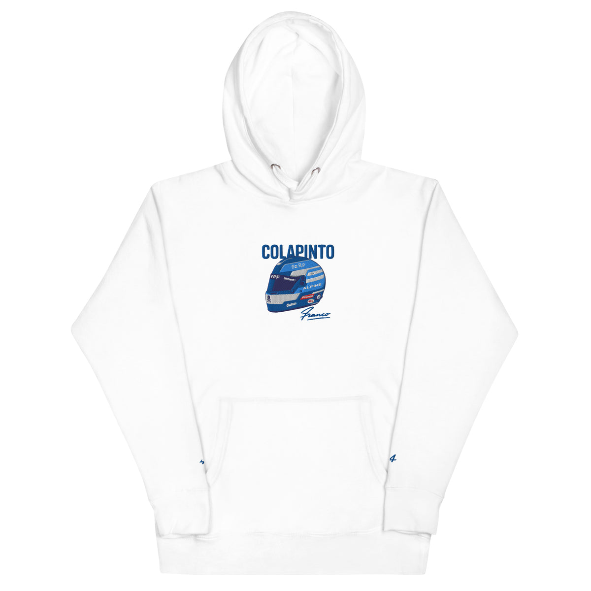 Franco Colapinto hoodie – Alpine F1 2026, front view